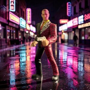 1995 Kenner Batman Forever Two-Face Action Figure Tommy Lee Jones A53